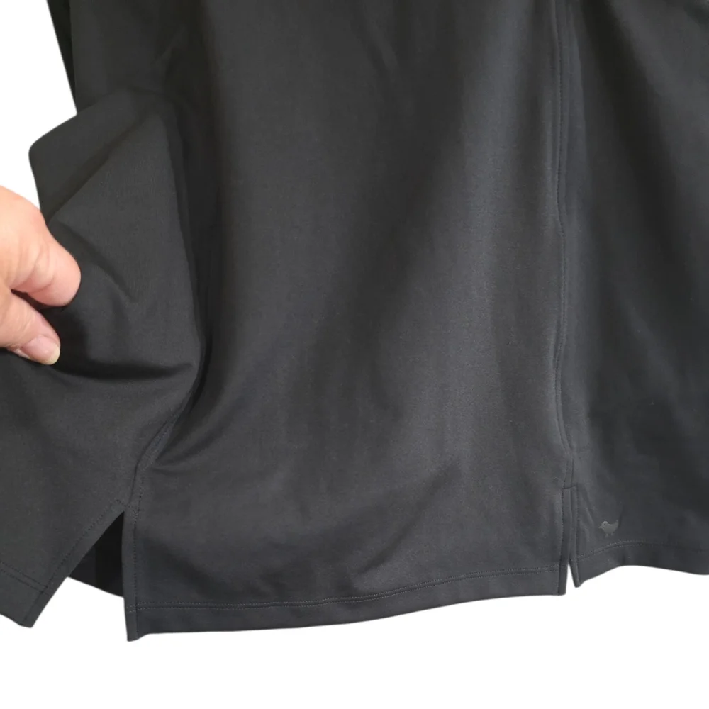 Bad Birdie Hybrid Long Sleeve Black Mini Dress Small Sporty Golf - Picture 6 of 9